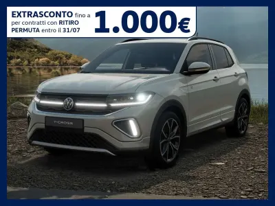 Nuova VW T-Cross R-line Plus 116 CV (85 kW) 2026 Ascot grey SUV