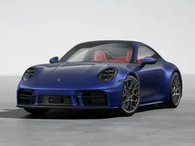 Nuova Porsche 911 Carrera S 2026 Blu genziana metallizzato Coupé