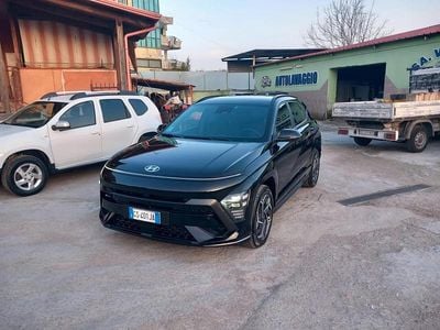 Usata Hyundai Kona N Line 120 CV (88 kW) 2023 Nero SUV