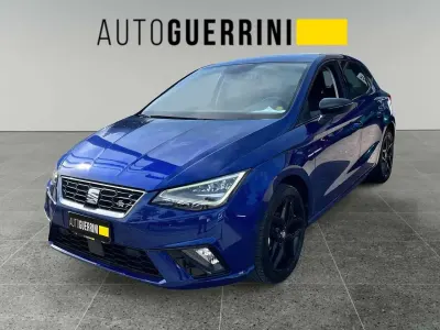 Usata Seat Ibiza FR 90 CV (66 kW) 2018 Blu/azzurro Utilitaria