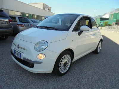 Usata Fiat 500 Lounge 95 CV (69 kW) 2012 Bianco Berlina