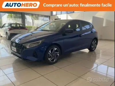 Usata Hyundai i20 84 CV (61 kW) 2023 Blu Utilitaria