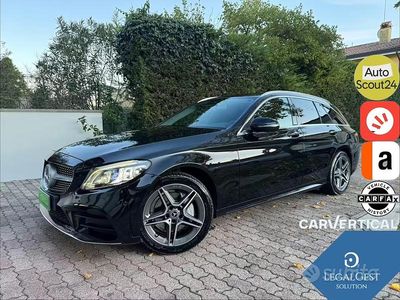 Usata Mercedes C220 Premium 194 CV (142 kW) 2019 Nero Station wagon