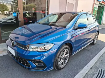 Usata VW Polo R-line 95 CV (69 kW) 2022 Bluazzurro Utilitaria