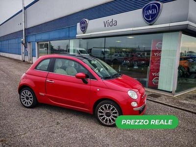 Rosso Usata 2015 Fiat 500 Lounge Berlina | 8400 € (Buon prezzo)