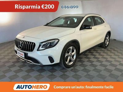 Usata Mercedes GLA200 136 CV (100 kW) 2017 Bianco SUV