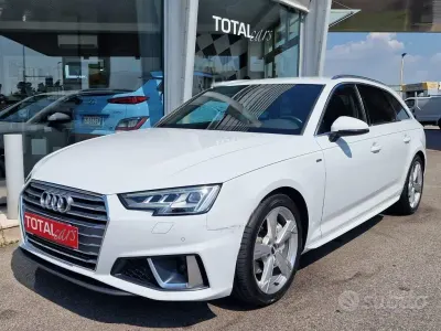 Usata Audi A4 S-Line 190 CV (139 kW) 2019 Bianco pastello Station wagon