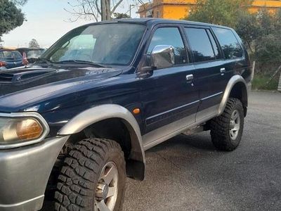 Usata Mitsubishi Pajero Sport 2002 Blu SUV