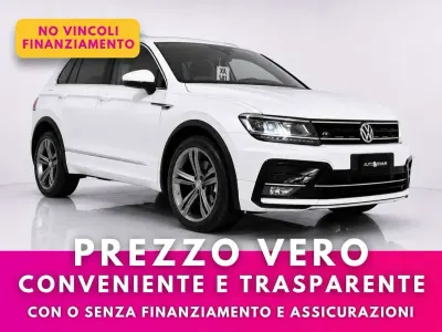 Usata VW Tiguan Sportline 116 CV (85 kW) 2020 Bianco SUV