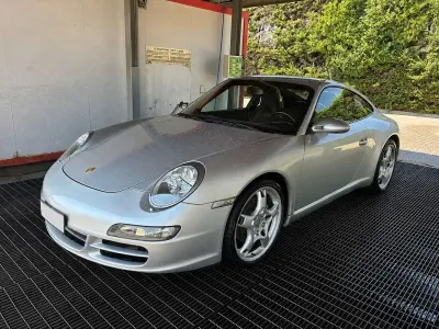 Usata Porsche 997 442 CV (325 kW) 2004 Argento Coupé