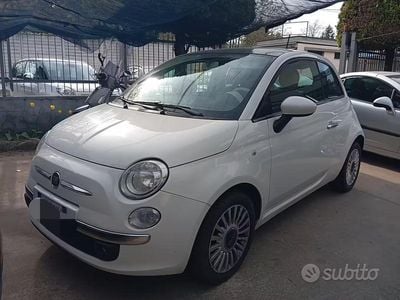 Usata Fiat 500 Lounge 69 CV (50 kW) 2010 Bianco Berlina