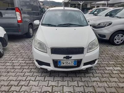 Usata Chevrolet Aveo LS 84 CV (61 kW) 2009 Bianco Berlina