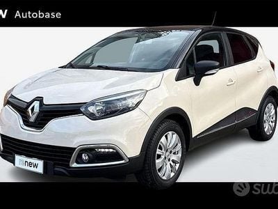 Usata Renault Captur 90 CV (66 kW) 2013 Bianco SUV