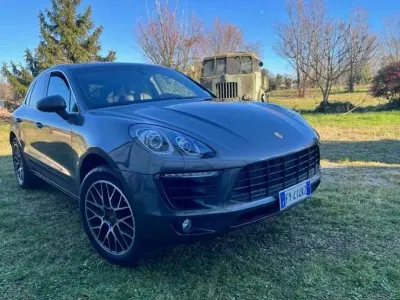 Usata Porsche Macan 250 CV (183 kW) 2015 Grigio SUV