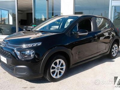 Usata Citroën C3 Feel 102 CV (75 kW) 2021 Nero Utilitaria
