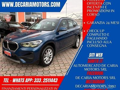 Usata BMW X1 Advantage 150 CV (110 kW) 2020 Blu SUV