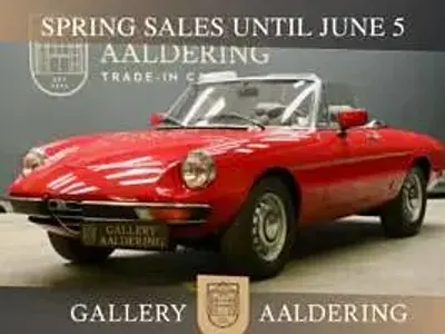 Usata Alfa Romeo Spider Veloce 127 CV (93 kW) 1982 Rosso Cabrio
