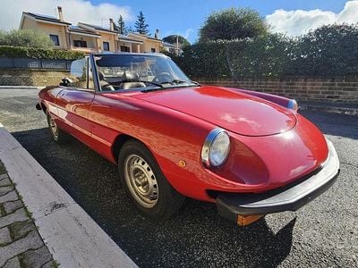 Usata Alfa Romeo Spider Veloce 128 CV (94 kW) 1981 Rosso Cabrio