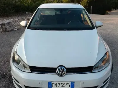 Usata VW Golf VII 110 CV (80 kW) 2015 Bianco Berlina