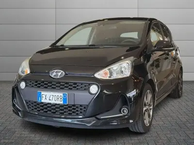 Usata Hyundai i10 Prime 67 CV (49 kW) 2020 Nero Utilitaria