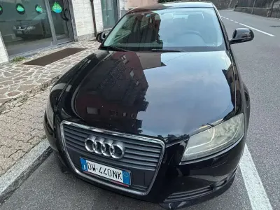 Usata Audi A3 Ambiente 102 CV (75 kW) 2009 Nero Utilitaria