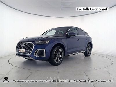 Usata Audi Q5 Sportback S-Line 204 CV (150 kW) 2024 Blu navarra metallizzato SUV