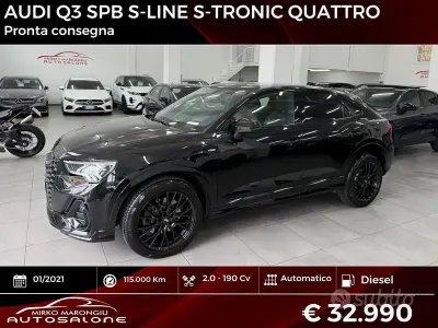 Gebraucht Audi Q3 Sportback S-Line 190 PS (139 kW) 2021 Schwarz SUV