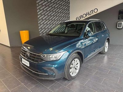 Usata VW Tiguan Life 150 CV (110 kW) 2022 Blu/azzurro SUV