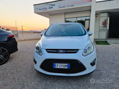 Usata Ford C-MAX Titanium 150 CV (110 kW) 2013 Bianco Monovolume