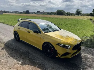 Usata Mercedes A35 AMG AMG 306 CV (225 kW) 2019 Giallo Berlina