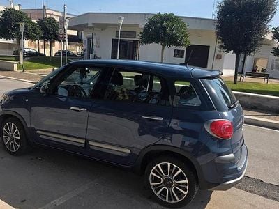 Usata Fiat 500L Cross 95 CV (69 kW) 2017 Blu Monovolume
