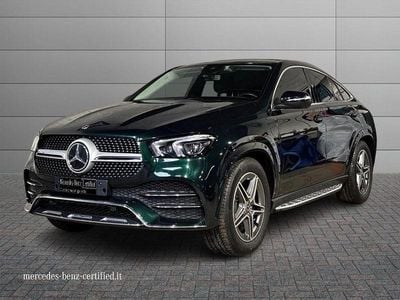 Usata Mercedes GLE350 Premium 272 CV (200 kW) 2021 Verde smeraldo Coupé