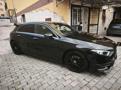 Usata Mercedes A200 Premium 150 CV (110 kW) 2021 Nero Berlina
