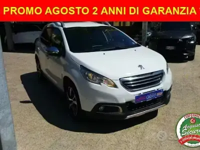 Usata Peugeot 2008 Allure 92 CV (67 kW) 2014 Bianco SUV
