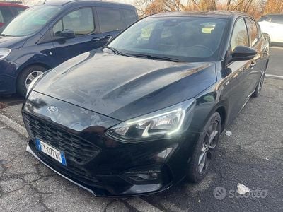Usata Ford Focus ST-Line 125 CV (91 kW) 2019 Nero Berlina