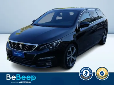 Usata Peugeot 308 SW Allure 120 CV (88 kW) 2018 Nero metallizzato Station wagon
