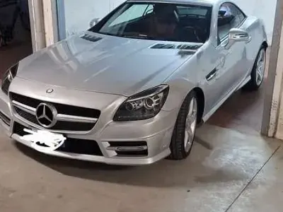 Usata Mercedes SLK300 Premium 245 CV (180 kW) 2015 Grigio Cabrio