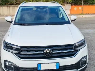 Usata VW T-Cross Advance 110 CV (80 kW) 2023 Bianco SUV