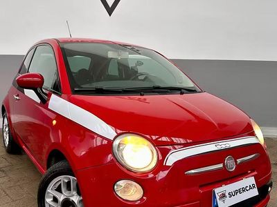 Usata Fiat 500 69 CV (50 kW) 2009 Rosso Cabrio