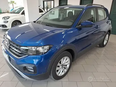 Usata VW T-Cross Style 95 CV (69 kW) 2022 Blu SUV