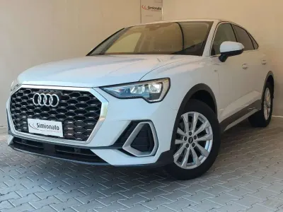 Usata Audi Q3 S-Line 150 CV (110 kW) 2022 Bianco SUV