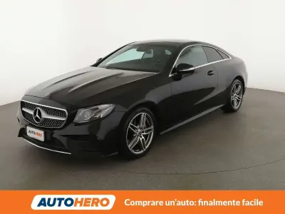 Usata Mercedes E220 AMG line 194 CV (142 kW) 2018 Nero Coupé