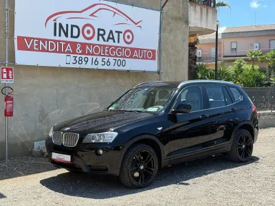 Usata BMW X3 184 CV (135 kW) 2011 Nero SUV