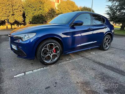 Usata Alfa Romeo Stelvio Veloce 210 CV (154 kW) 2021 Blu SUV