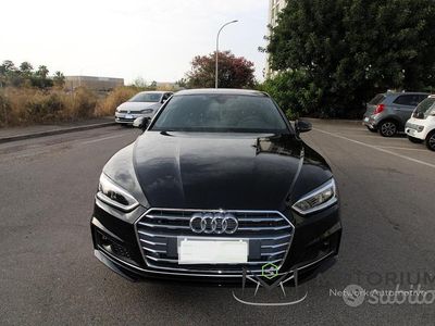 Usata Audi A5 S-Line 190 CV (139 kW) 2019 Grigio Coupé