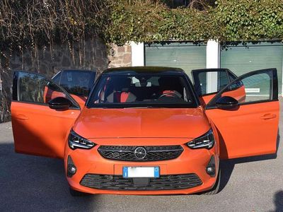 Usata Opel Corsa GS Line 101 CV (74 kW) 2020 Arancione Utilitaria