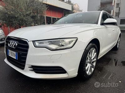 Usata Audi A6 Business Plus 177 CV (130 kW) 2014 Bianco Station wagon