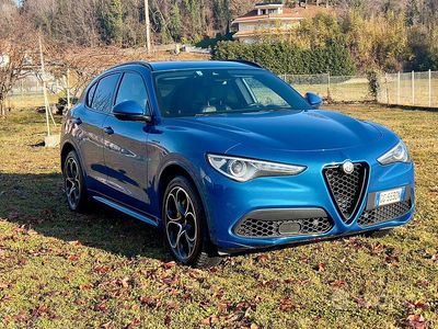 Usata Alfa Romeo Stelvio Veloce 280 CV (205 kW) 2021 Blu/azzurro SUV