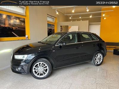Begagnad Audi Q3 S-Line 140 HK (102 kW) 2013 Svart SUV