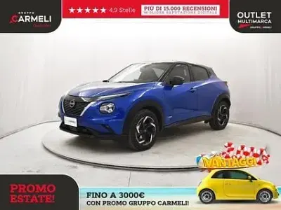 Usata Nissan Juke N-Connecta 143 CV (105 kW) 2022 Blu SUV